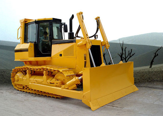 China 121 kW Rated Power Crawler Bulldozer with Straight 30° Side 25 ° Gradeability supplier