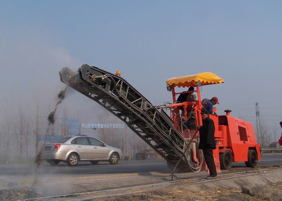 China Multi Disc Brake Pavement Grinder Machine , Depth Control Asphalt Concrete Milling Equipment supplier