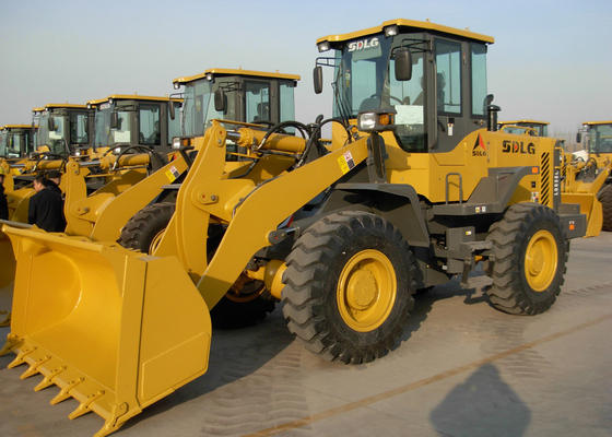 China 92KW Rated Power Wheel Front End Loader High Full - Load Coefficient supplier