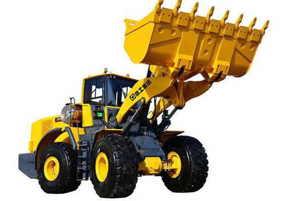 China High Effective Tractor Front End Wheel Loader 7 Ton Rated Loading Weight supplier
