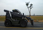 Rear Wheel Steering Telescopic Reach Forklift , Hydraulic Brake Boom Lift Truck Rental supplier