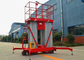 200KG 6M Lifting Height Hydraulic Boom Lift Double mast Aluminium supplier